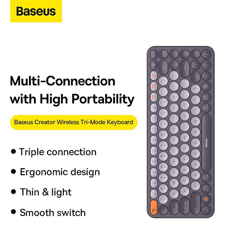 Baseus K01A Wireless Tri-Mode Keyboard