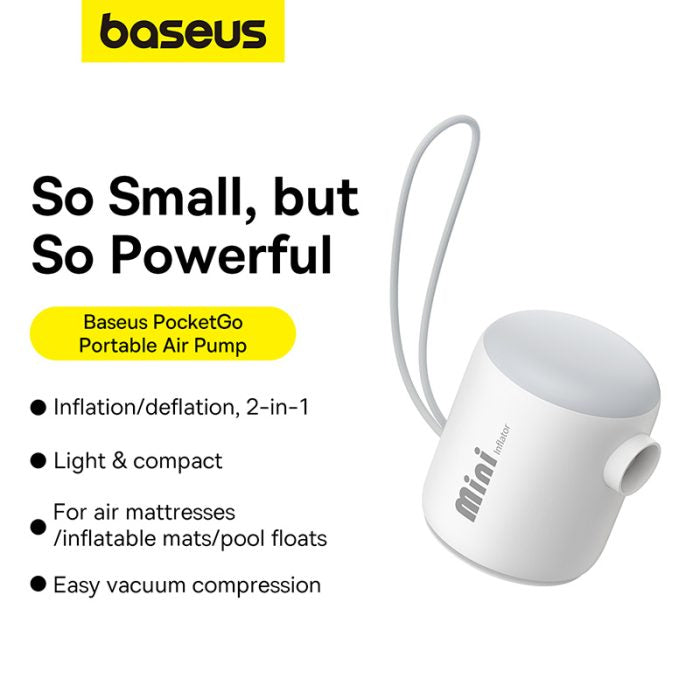 Baseus PocketGo Portable Air Pump