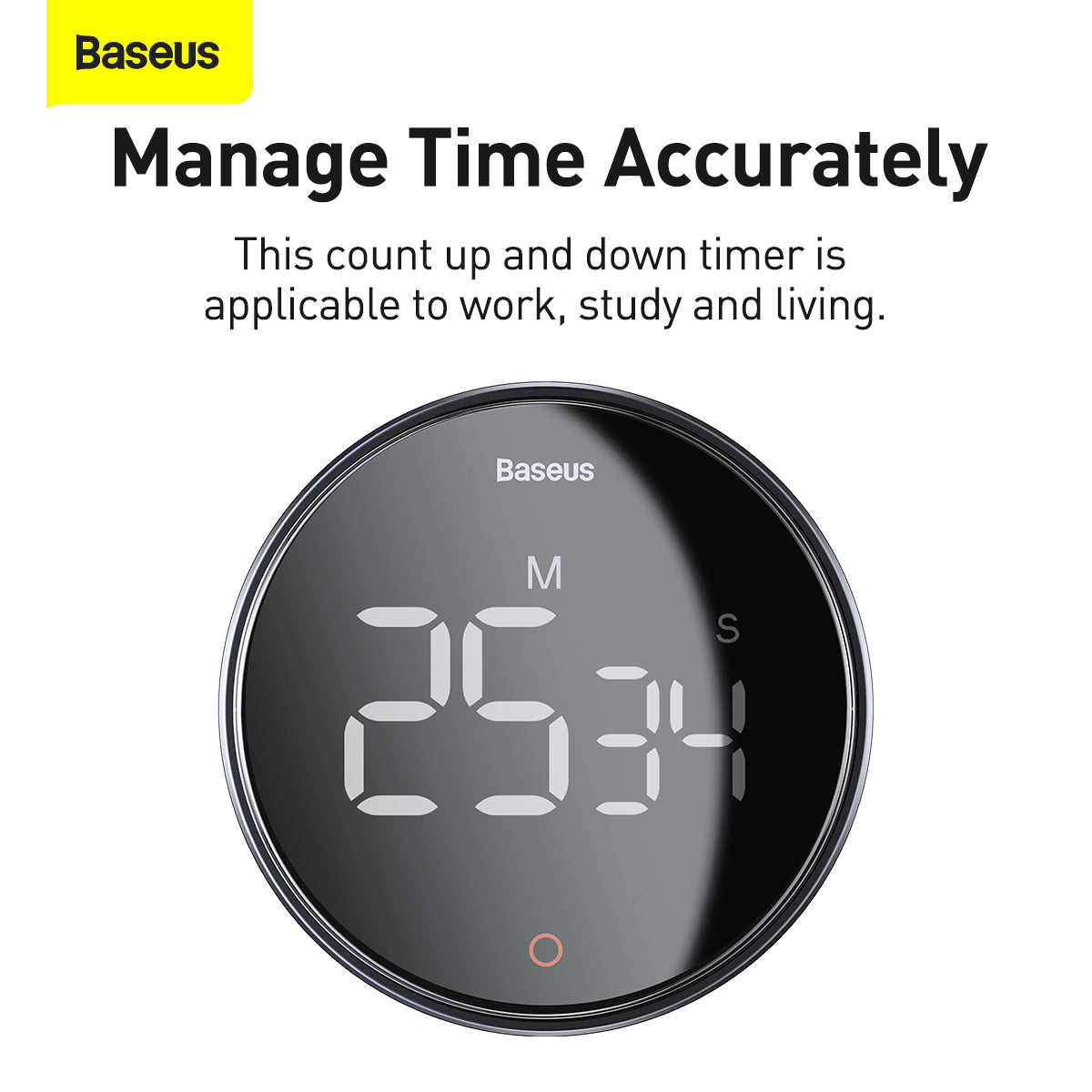 Baseus Heyo Rotation Countdown timer Pro Dark grey