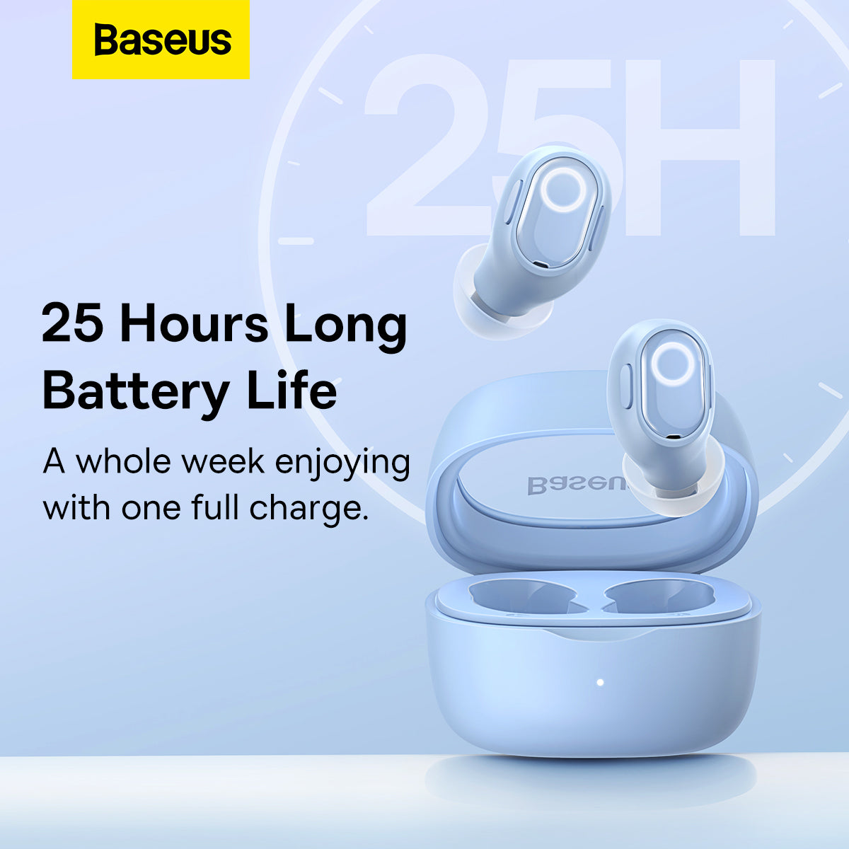 Baseus Bowie WM02 True Wireless Earphones Blue