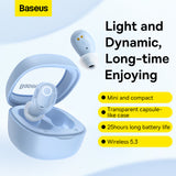 Baseus Bowie WM02 True Wireless Earphones Blue