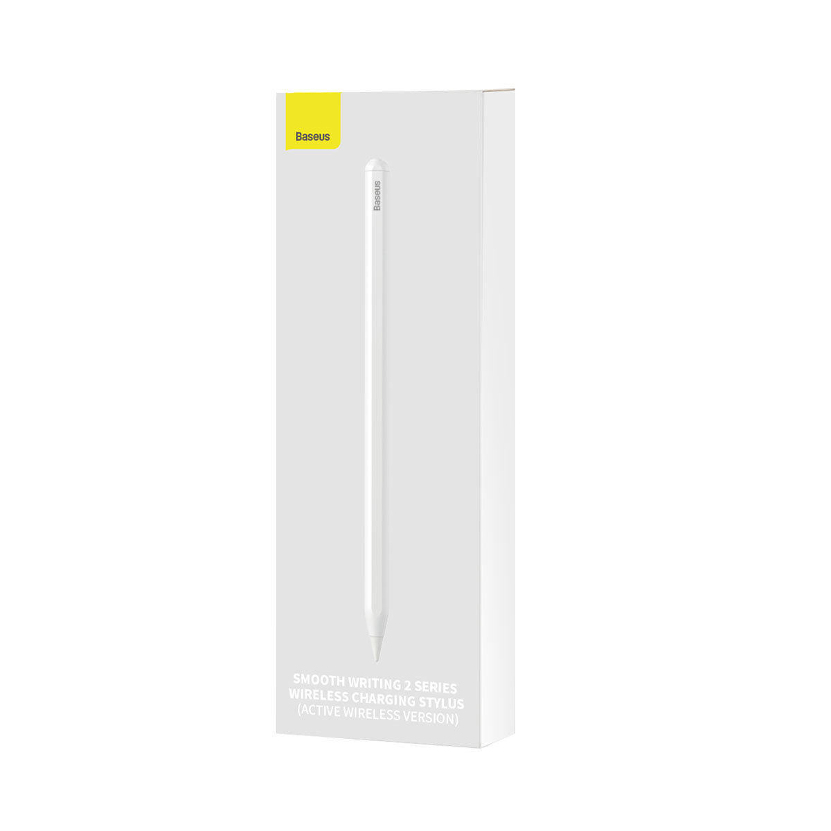 Baseus Smooth Writing 2 Series Dual Charging Stylus, White Active Version Wireless/Cabled Charging