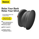 Baseus ComfortRide Series Car Lumbar/Headrest Pillow