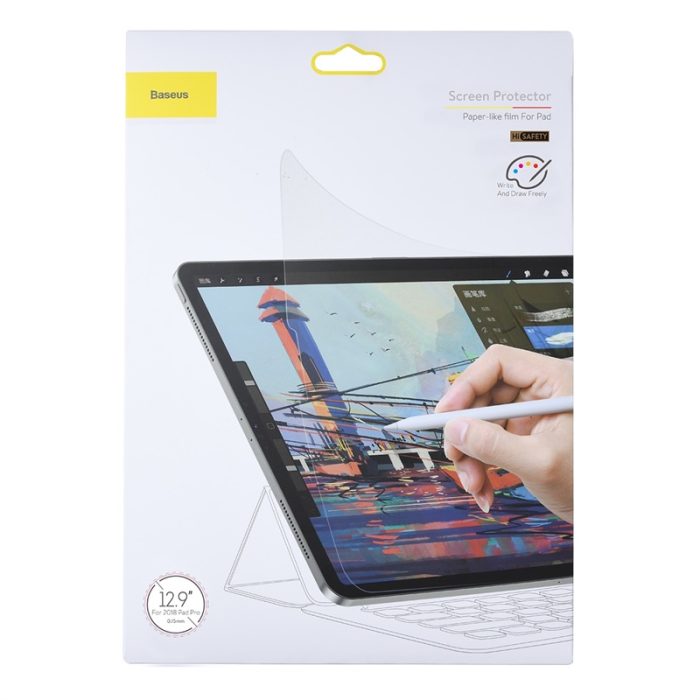 Baseus 0.15mm Paper-like film For IPad Pro 12.9-inch（2018/2020/2021/2022）Transparent