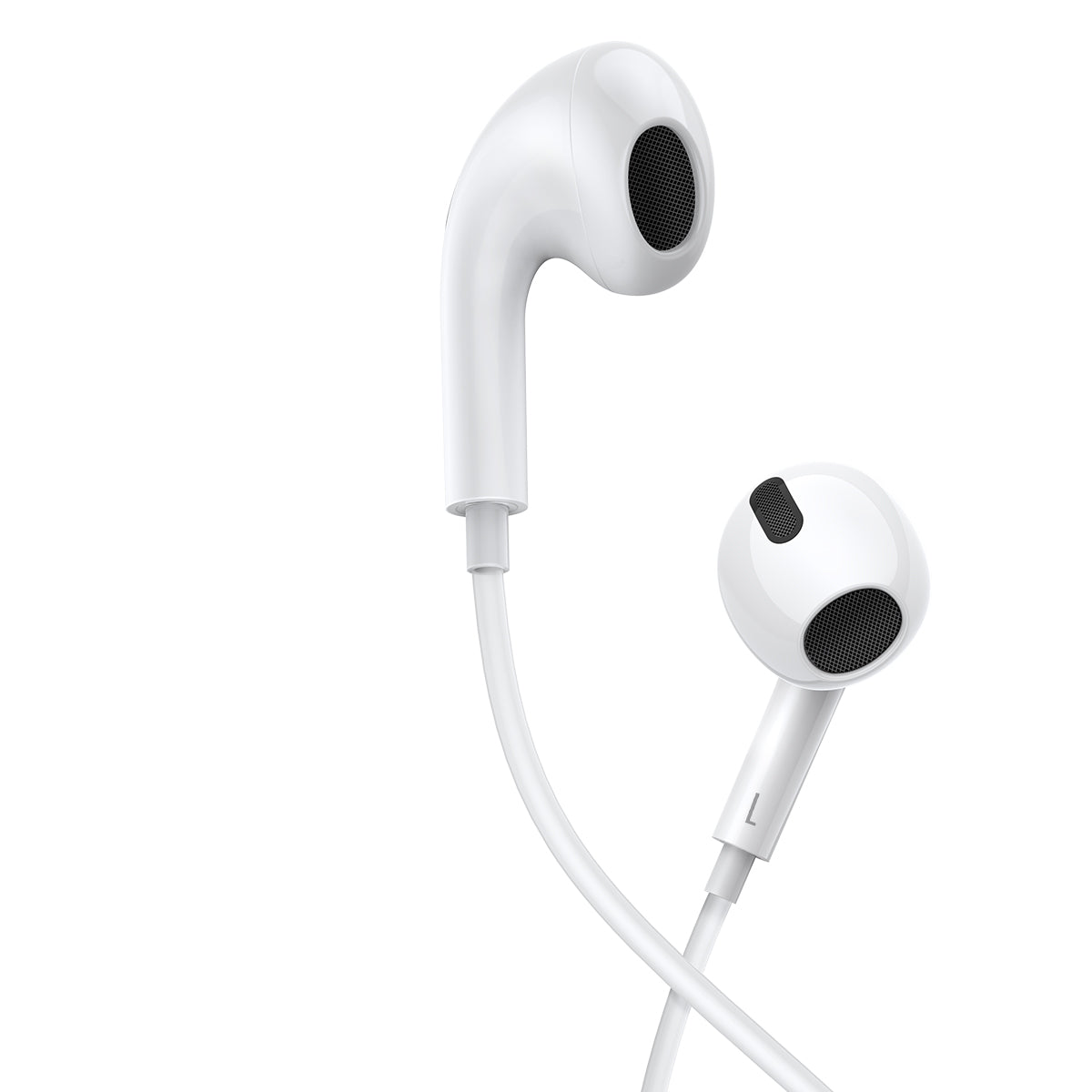 Baseus Encok H17 3.5mm lateral in-Ear Wired Earphone White