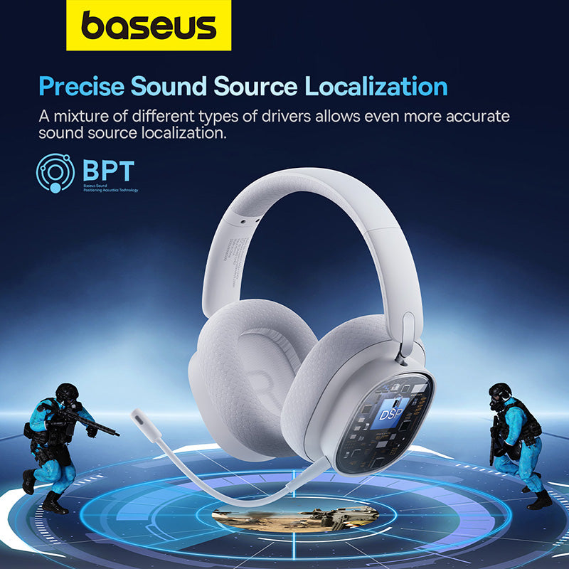 Baseus AeQur GH02 Gaming Wireless Headphones