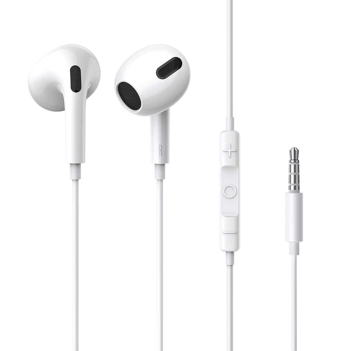 Baseus Encok H17 3.5mm lateral in-Ear Wired Earphone White