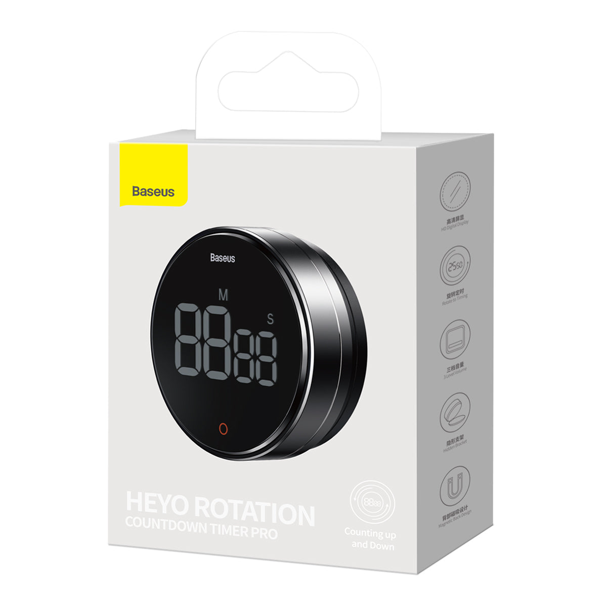 Baseus Heyo Rotation Countdown timer Pro Dark grey