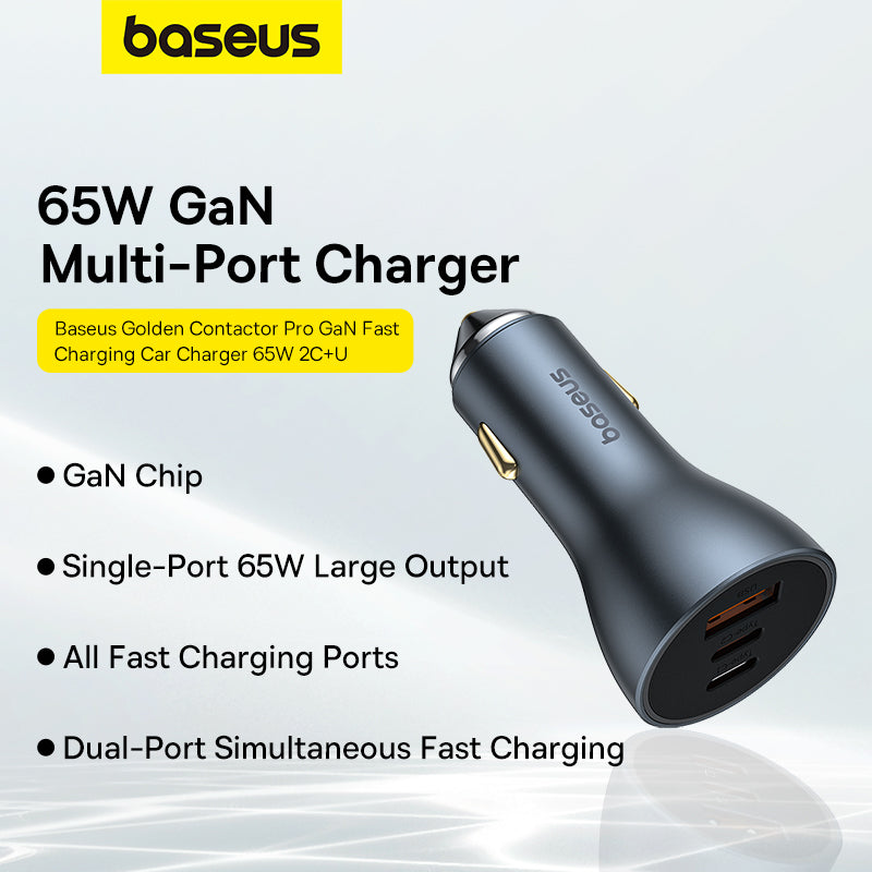 Baseus Golden Contactor Pro Triple Fast Charger