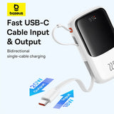 Baseus Qpow Pro Digital Display Fast Charge Power Bank 10000mAh 22.5W Type-C Edition