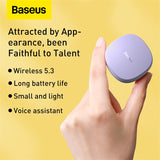 Baseus Encok True Wireless WM01 Bluetooth Earphones Purple