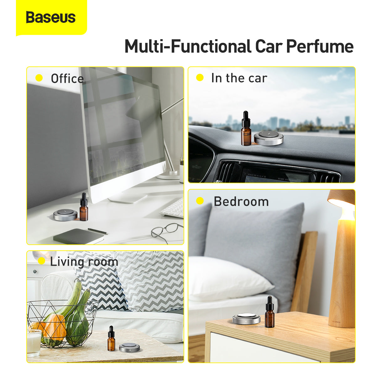 Baseus Essential Oil (Cologne*1 Osmanthus*1 Ocean*1)