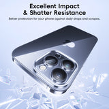 iPhone 15 Pro Max Protection Case/Cover Baseus Schott Series, (With tempered-glass screen protector and cleaning kit)