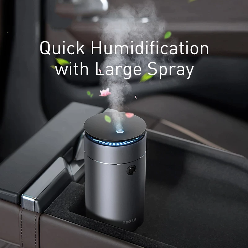 Baseus Car Air Humidifier Time Aromatherapy Machine 75ml