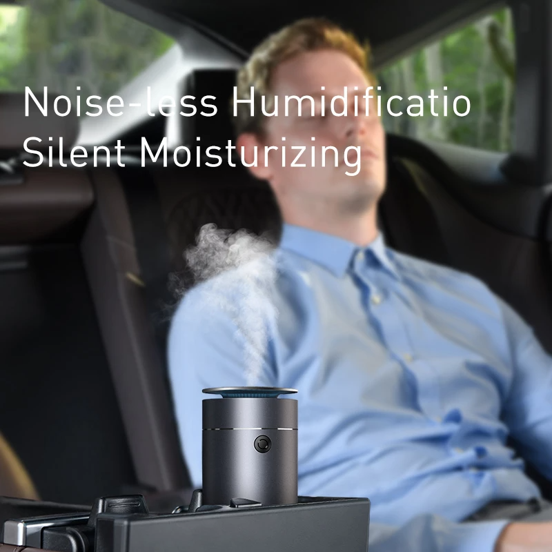 Baseus Car Air Humidifier Time Aromatherapy Machine 75ml