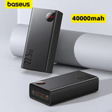 Baseus Adaman Metal Body Digital Display Quick Charge Power Bank 40000mAh 22.5W Black