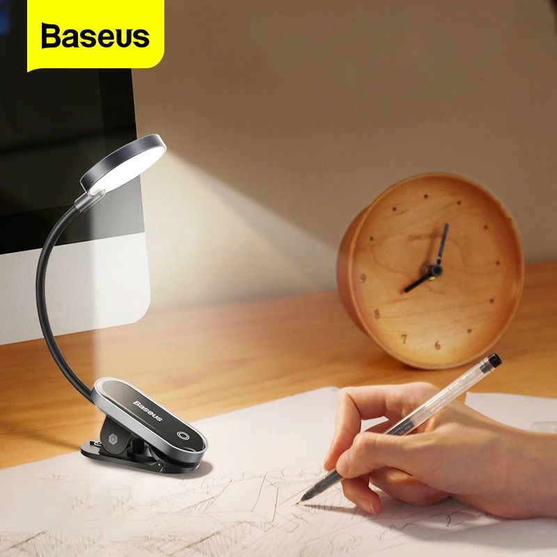 Baseus Comfort Reading Mini Clip Lamp For Desktop