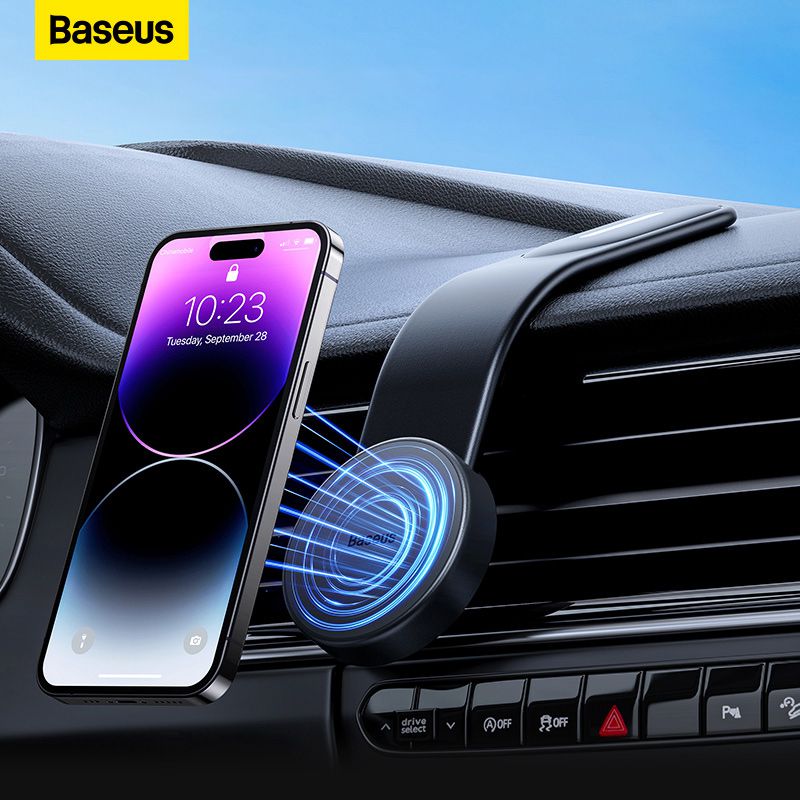 Baseus C02 Magnetic Phone Holder Car Mount ( Cluster Black)