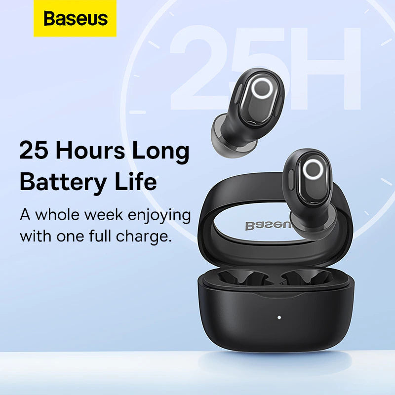 Baseus Bowie WM02 True Wireless Earphones Black