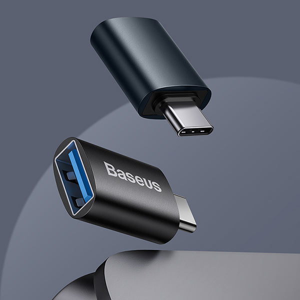 Baseus Ingenuity Series Mini OTG Adaptor Type-C to USB-A 3.1 Black