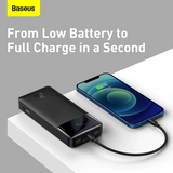 Baseus Bipow 20W 30000mAh Quick Charging Power Bank