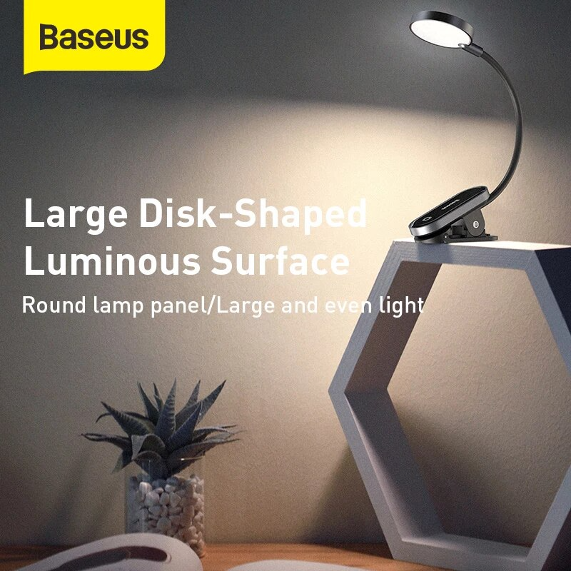 Baseus Comfort Reading Mini Clip Lamp For Desktop