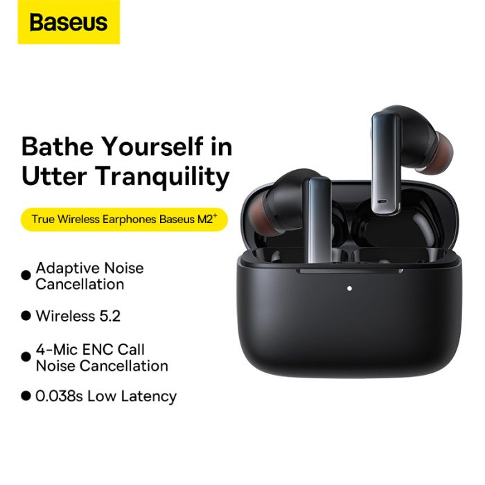 Baseus True Wireless Bluetooth Earphones Bowie M2 Black